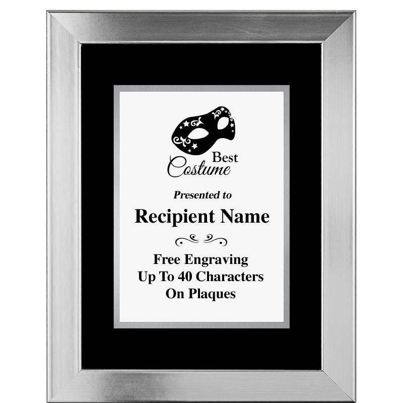 11.5"X14.5" PLATINUM FRAME PLQ