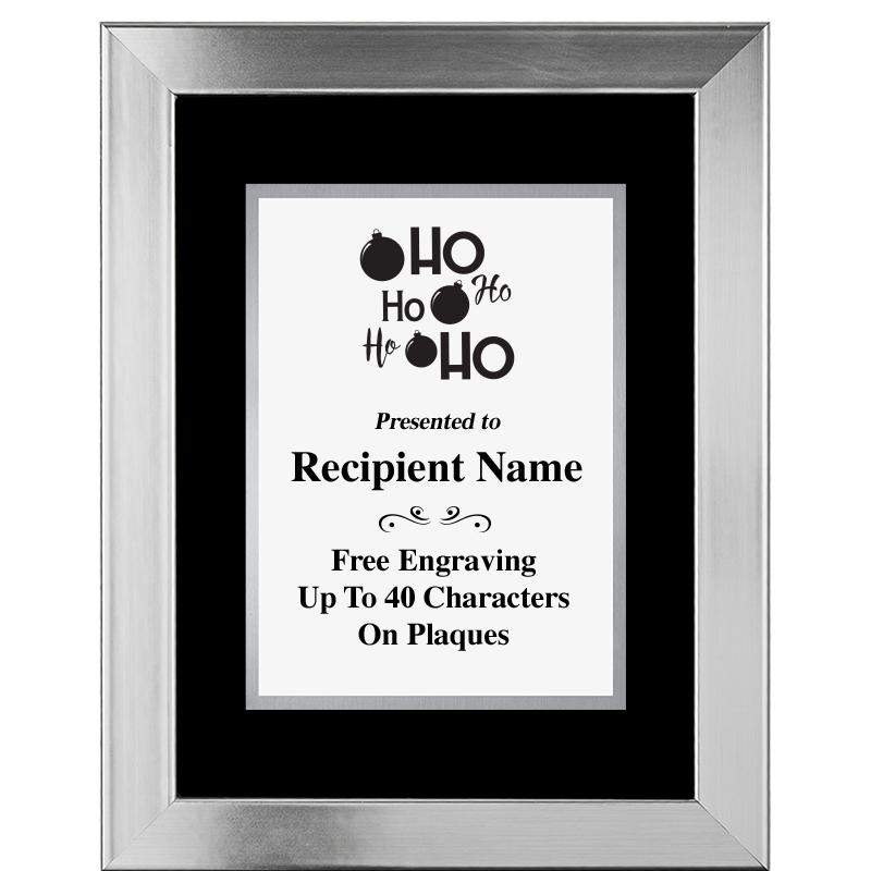 11.5"X14.5" PLATINUM FRAME PLQ