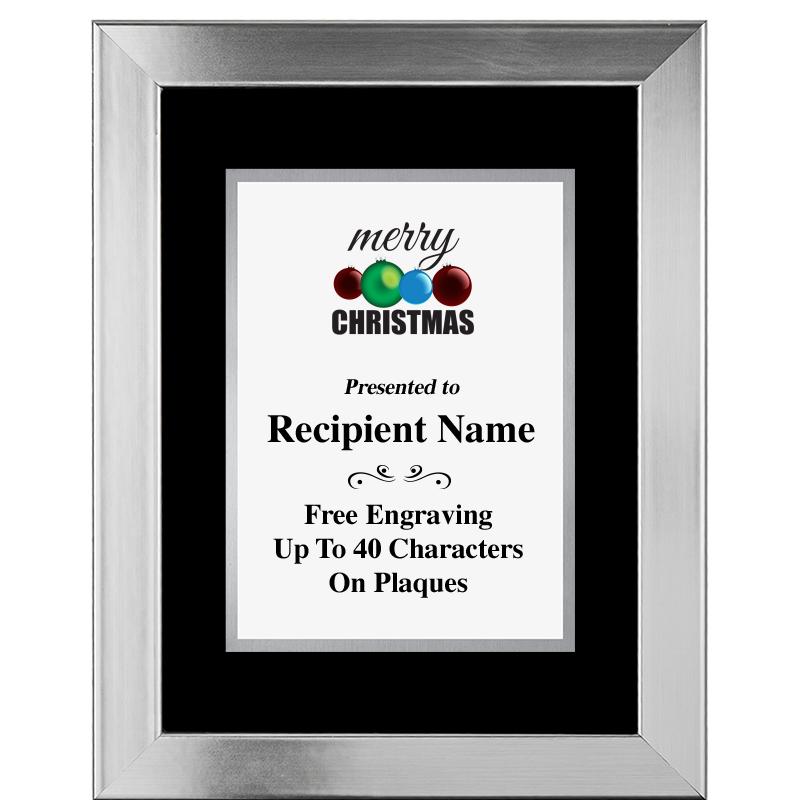 11.5"X14.5" PLATINUM FRAME PLQ