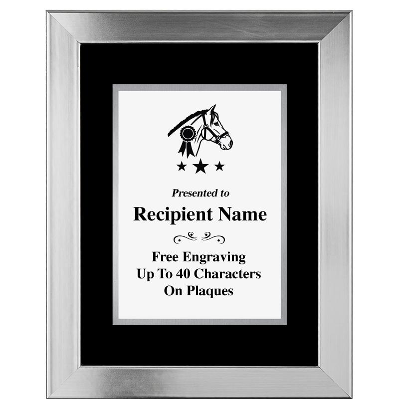 11.5"X14.5" PLATINUM FRAME PLQ