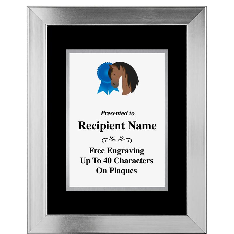 11.5"X14.5" PLATINUM FRAME PLQ