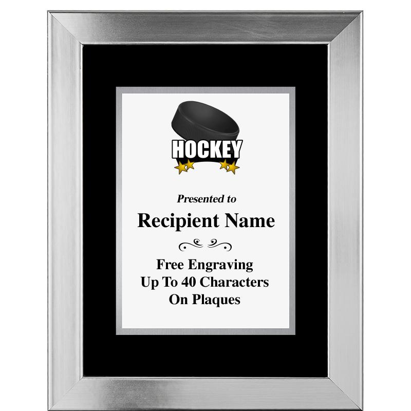 11.5"X14.5" PLATINUM FRAME PLQ