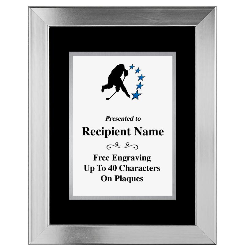 11.5"X14.5" PLATINUM FRAME PLQ