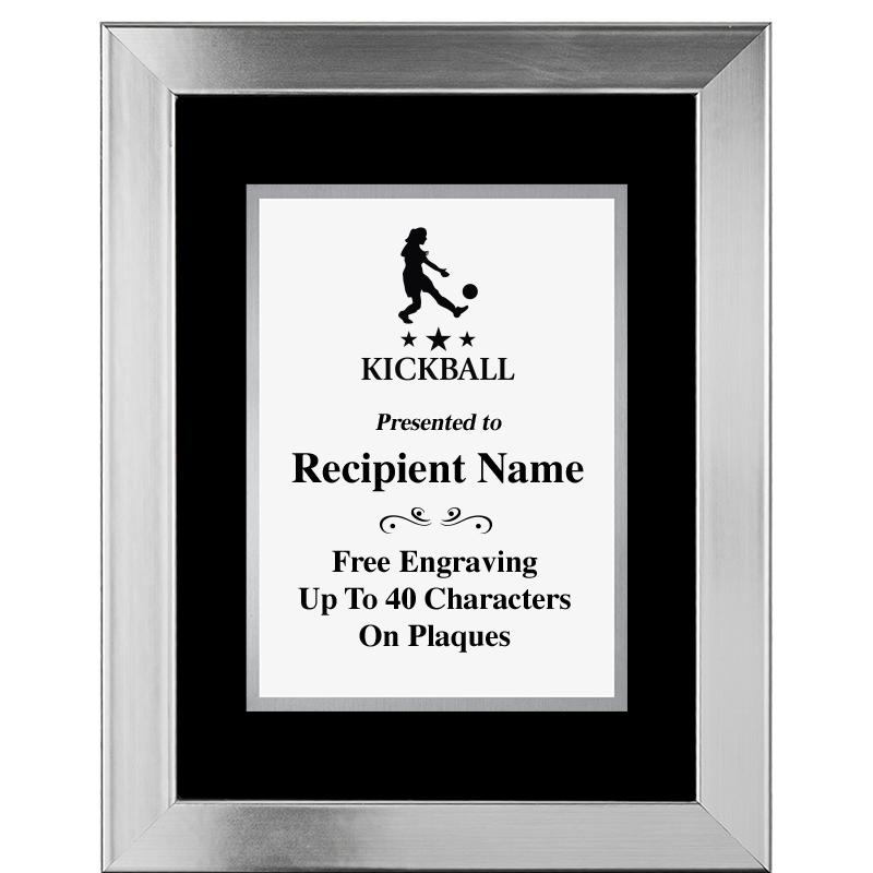 11.5"X14.5" PLATINUM FRAME PLQ