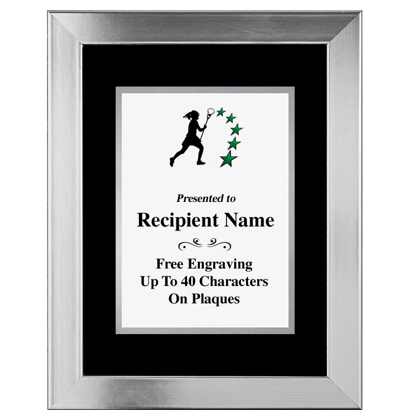 11.5"X14.5" PLATINUM FRAME PLQ