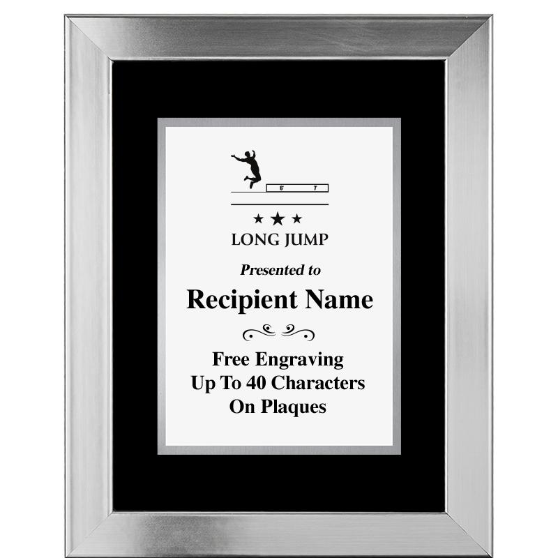 11.5"X14.5" PLATINUM FRAME PLQ