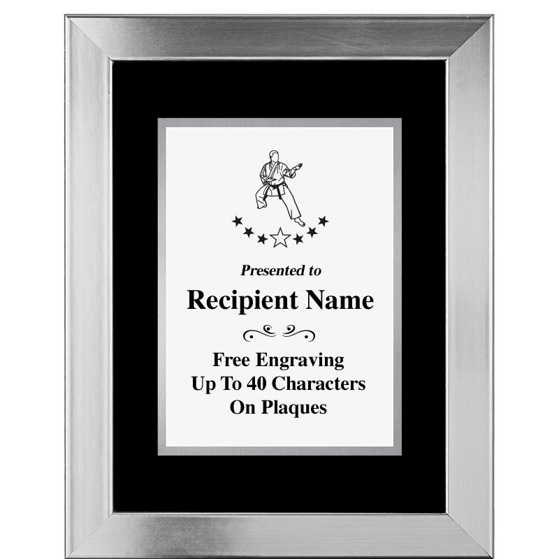 11.5"X14.5" PLATINUM FRAME PLQ