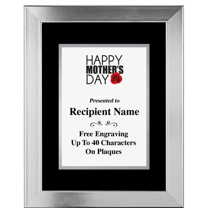 11.5"X14.5" PLATINUM FRAME PLQ