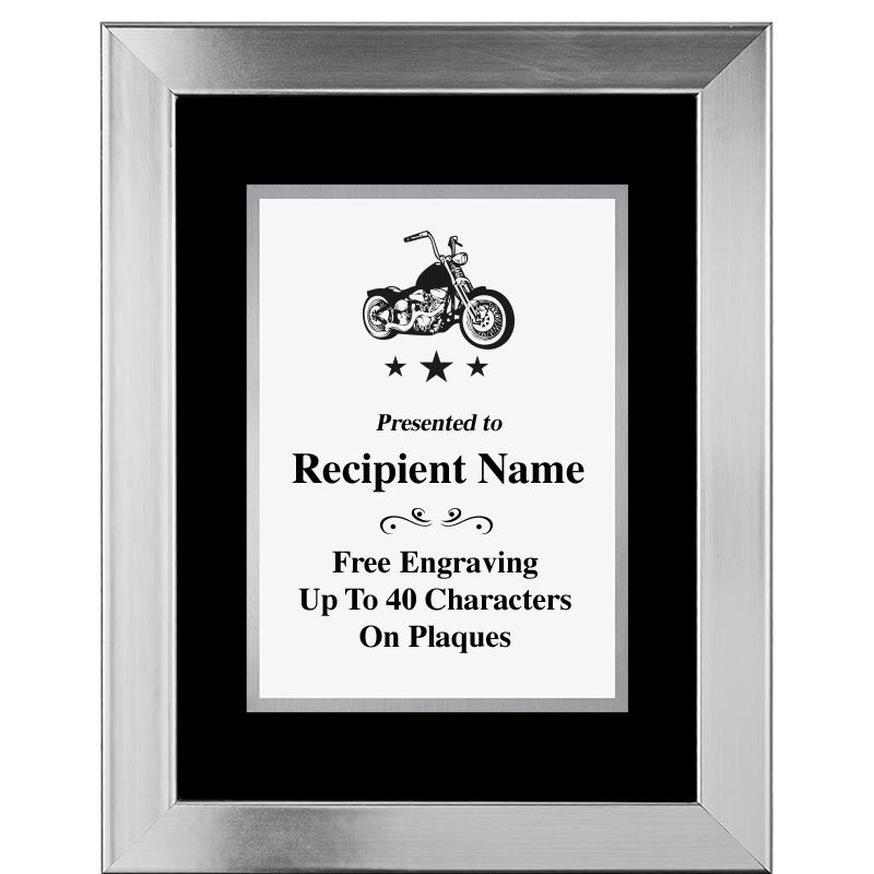 11.5"X14.5" PLATINUM FRAME PLQ