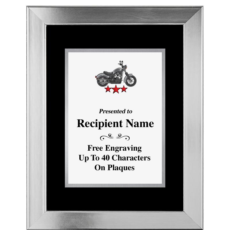 11.5"X14.5" PLATINUM FRAME PLQ