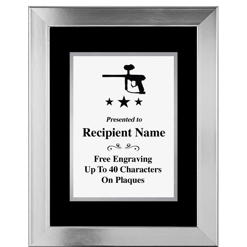 11.5"X14.5" PLATINUM FRAME PLQ