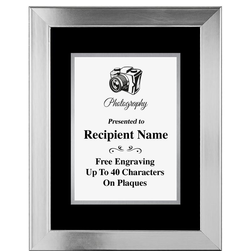 11.5"X14.5" PLATINUM FRAME PLQ