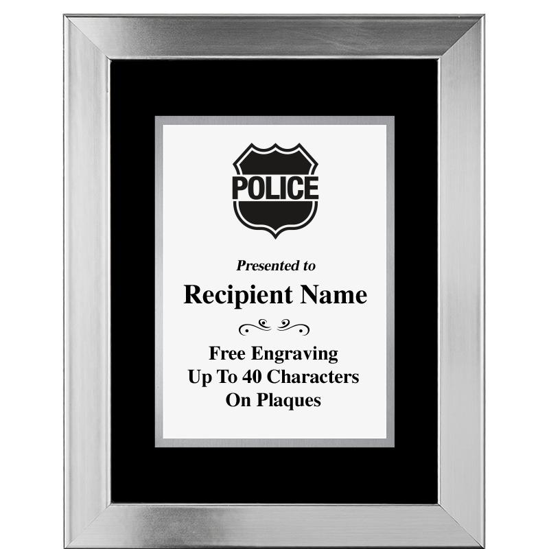 11.5"X14.5" PLATINUM FRAME PLQ