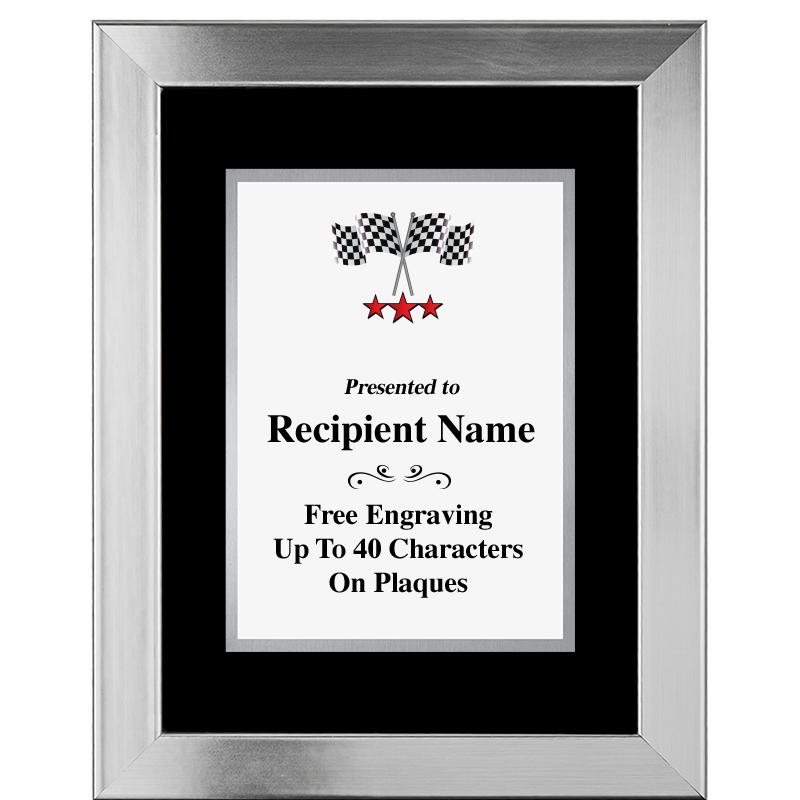11.5"X14.5" PLATINUM FRAME PLQ
