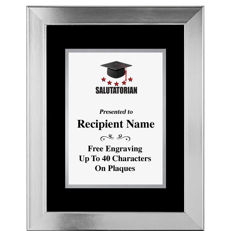 11.5"X14.5" PLATINUM FRAME PLQ