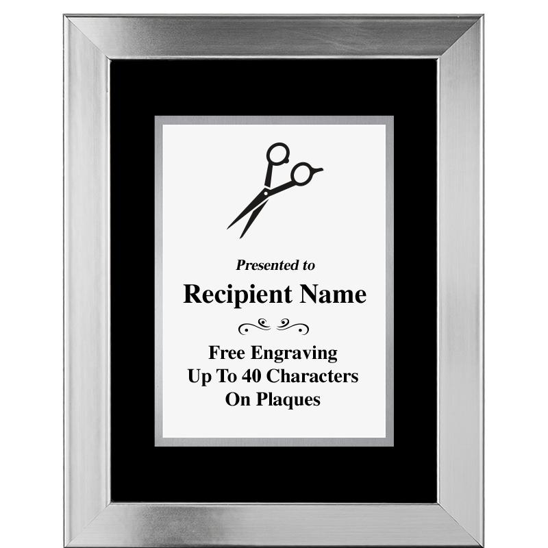 11.5"X14.5" PLATINUM FRAME PLQ