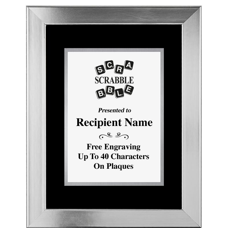 11.5"X14.5" PLATINUM FRAME PLQ