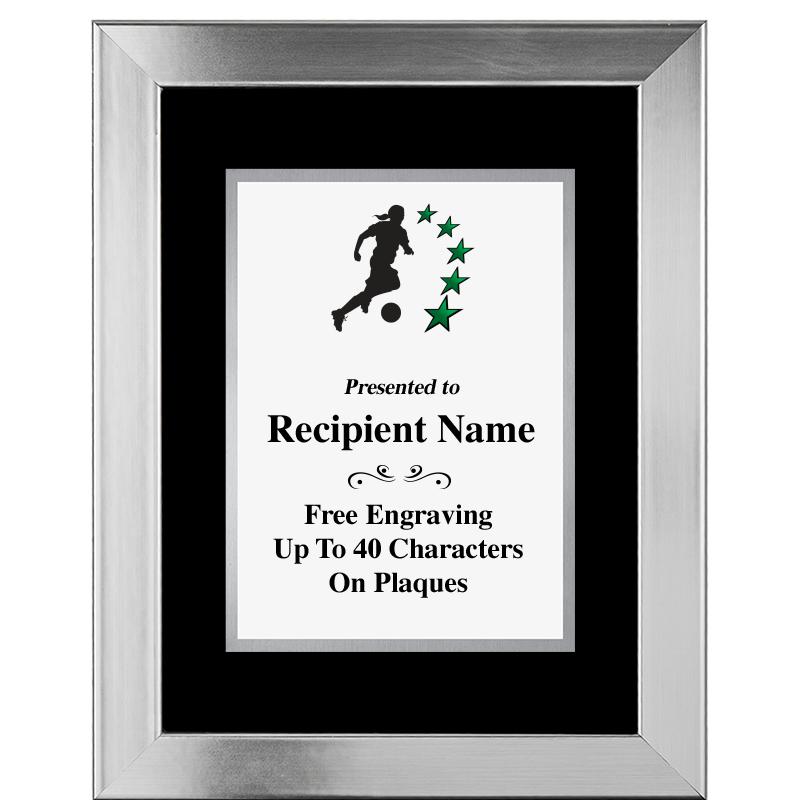 11.5"X14.5" PLATINUM FRAME PLQ