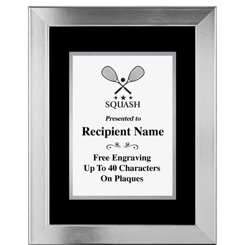 11.5"X14.5" PLATINUM FRAME PLQ