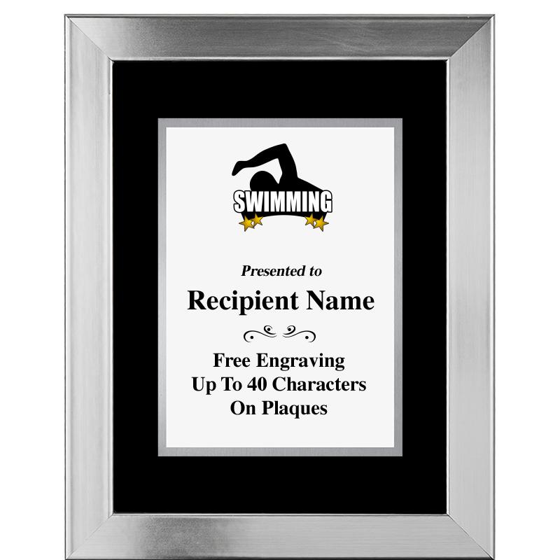 11.5"X14.5" PLATINUM FRAME PLQ