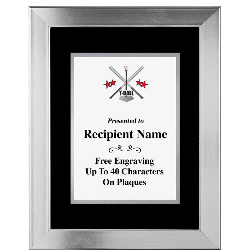 11.5"X14.5" PLATINUM FRAME PLQ