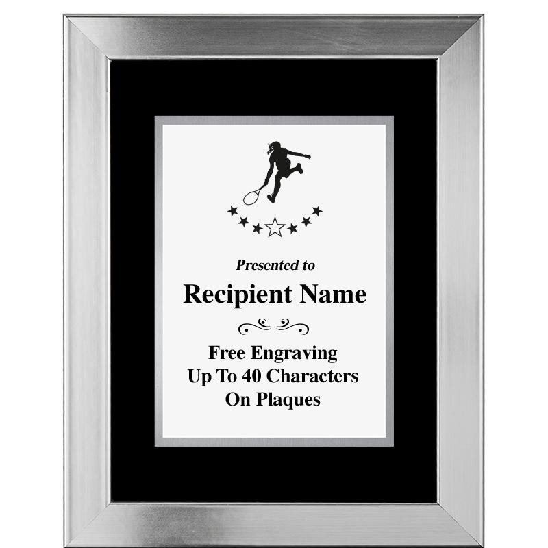 11.5"X14.5" PLATINUM FRAME PLQ