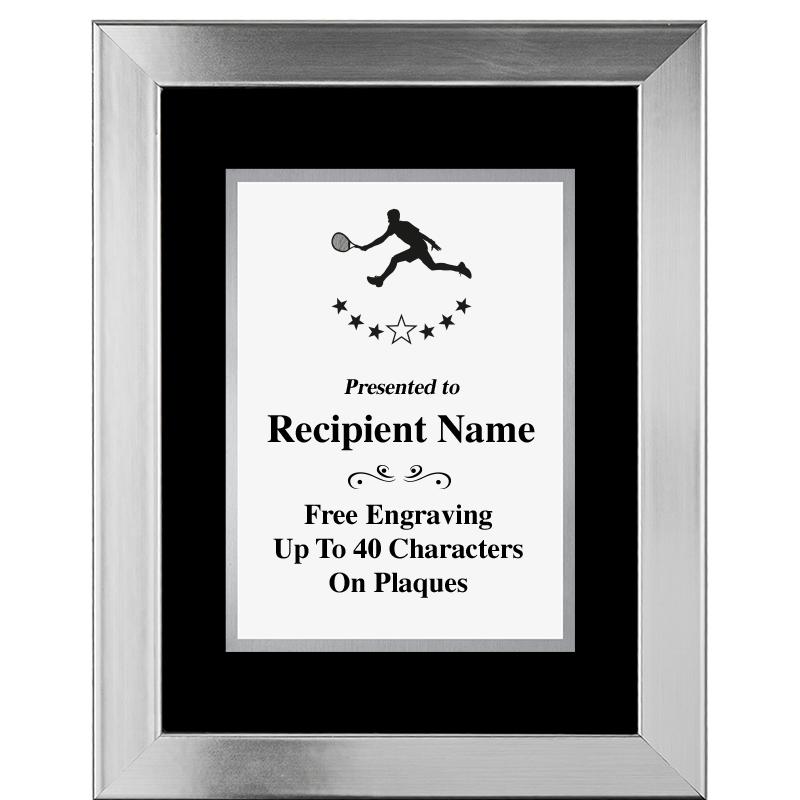 11.5"X14.5" PLATINUM FRAME PLQ