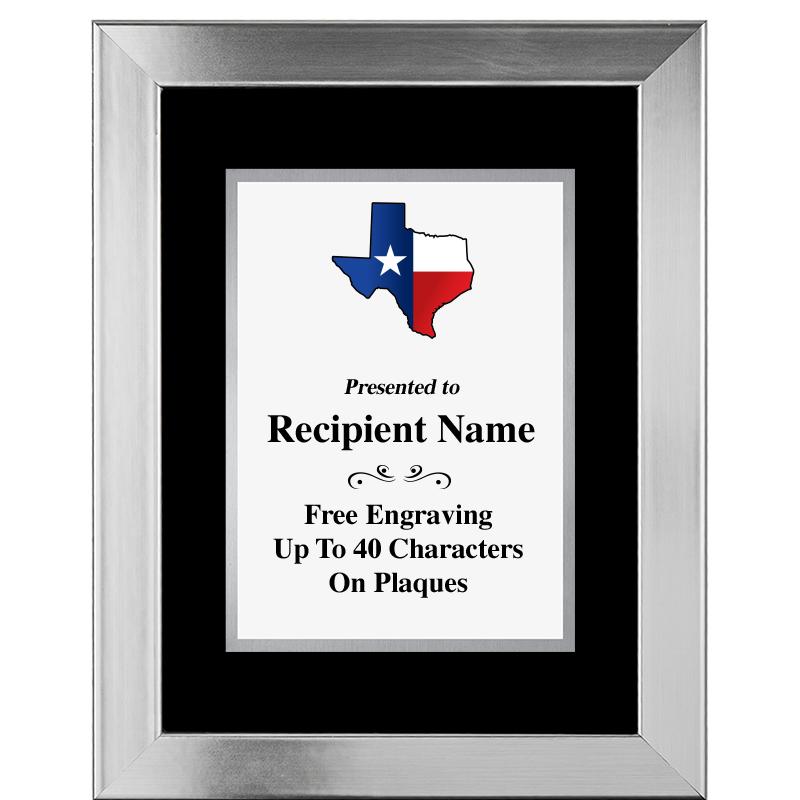 11.5"X14.5" PLATINUM FRAME PLQ