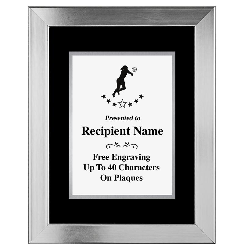 11.5"X14.5" PLATINUM FRAME PLQ