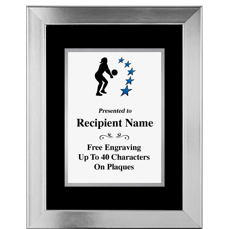 11.5"X14.5" PLATINUM FRAME PLQ