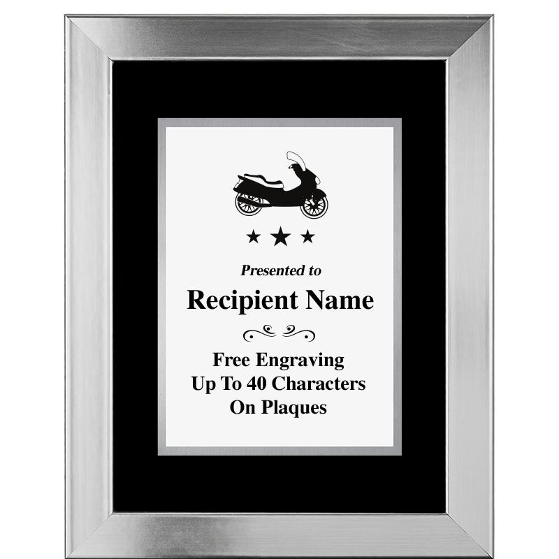 11.5"X14.5" PLATINUM FRAME PLQ