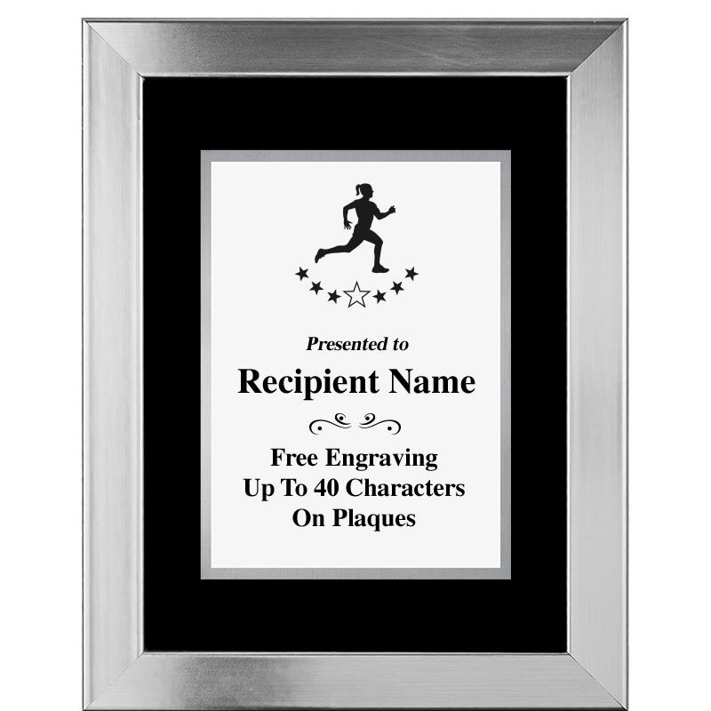 11.5"X14.5" PLATINUM FRAME PLQ