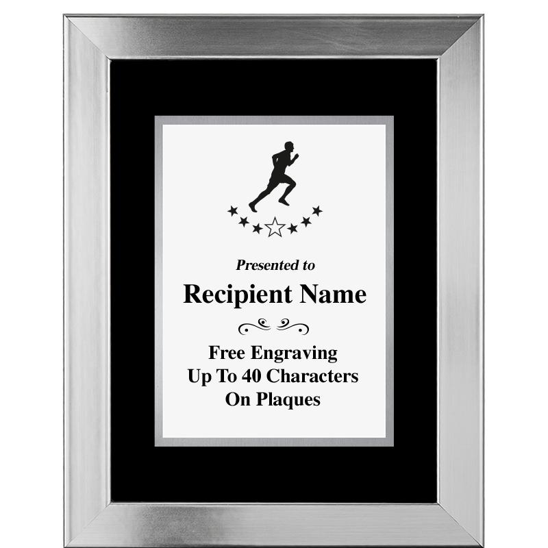 11.5"X14.5" PLATINUM FRAME PLQ