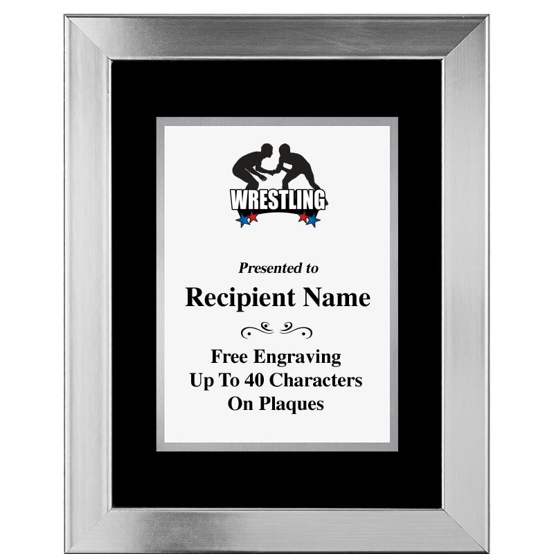 11.5"X14.5" PLATINUM FRAME PLQ