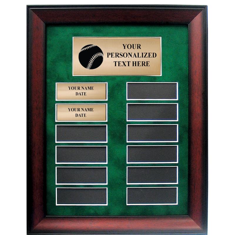 11"X14"MAHOGANY PERPETUAL PLAQ