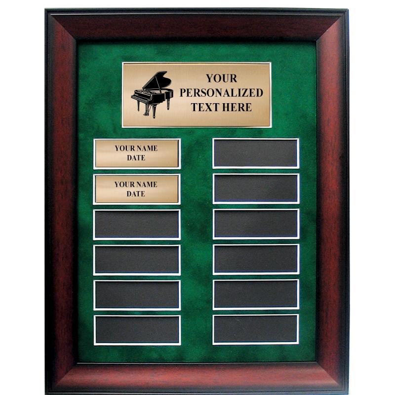 11"X14"MAHOGANY PERPETUAL PLAQ