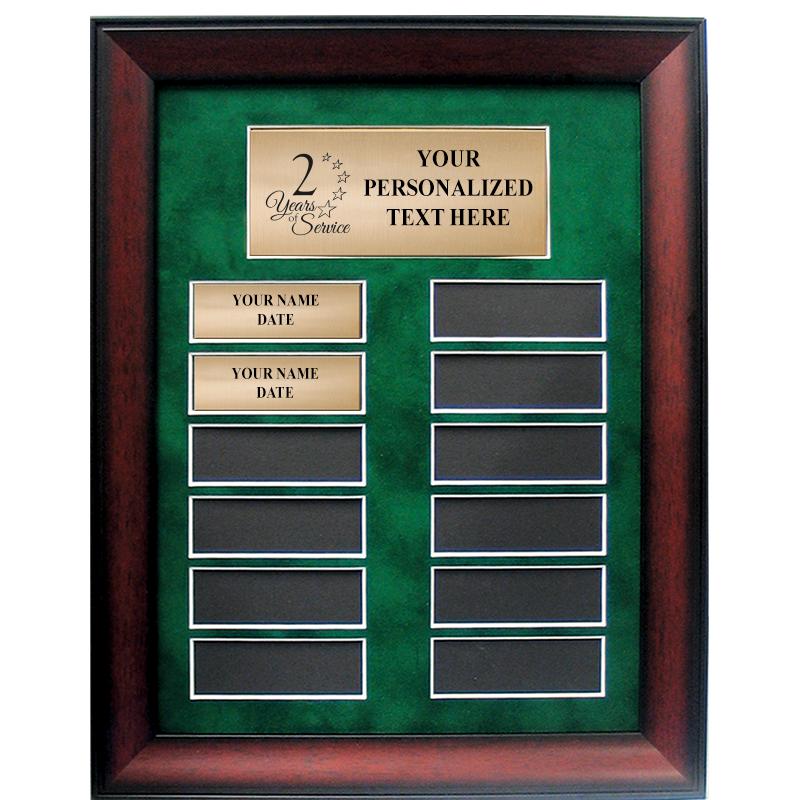 11"X14"MAHOGANY PERPETUAL PLAQ