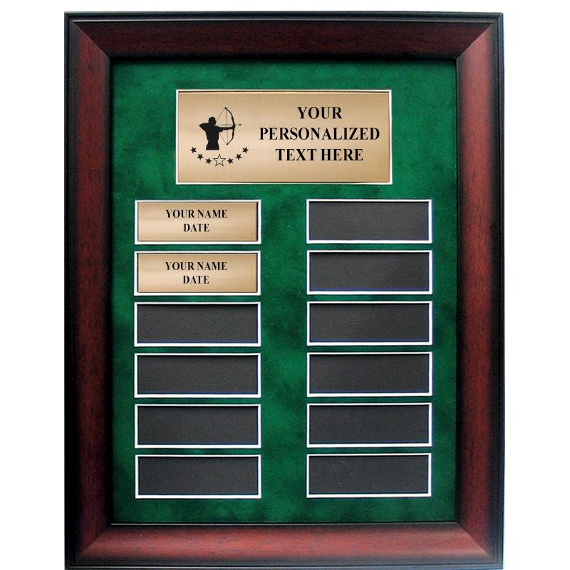 11"X14"MAHOGANY PERPETUAL PLAQ