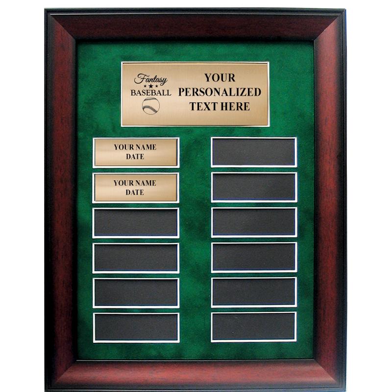 11"X14"MAHOGANY PERPETUAL PLAQ