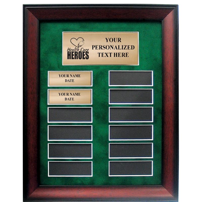 11"X14"MAHOGANY PERPETUAL PLAQ