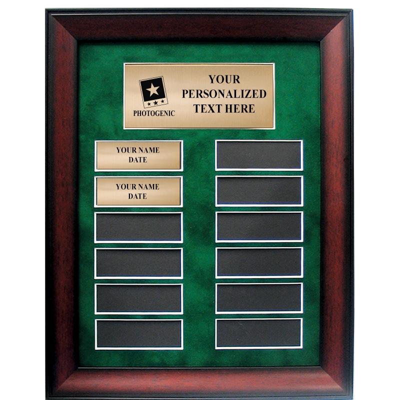 11"X14"MAHOGANY PERPETUAL PLAQ