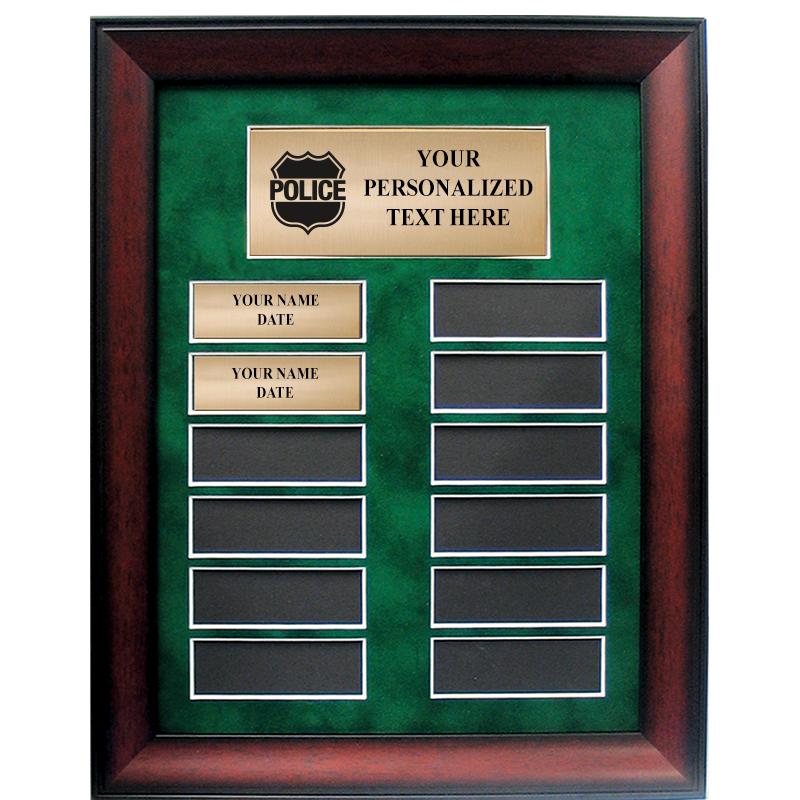 11"X14"MAHOGANY PERPETUAL PLAQ