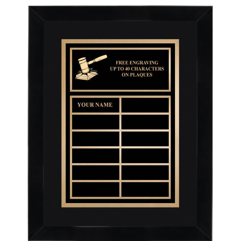 11X14" PERP 12 PLT BK OMEGA PL