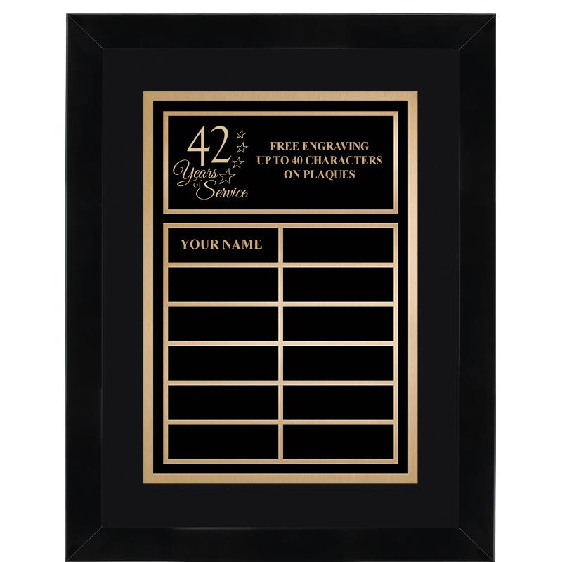 11X14" PERP 12 PLT BK OMEGA PL