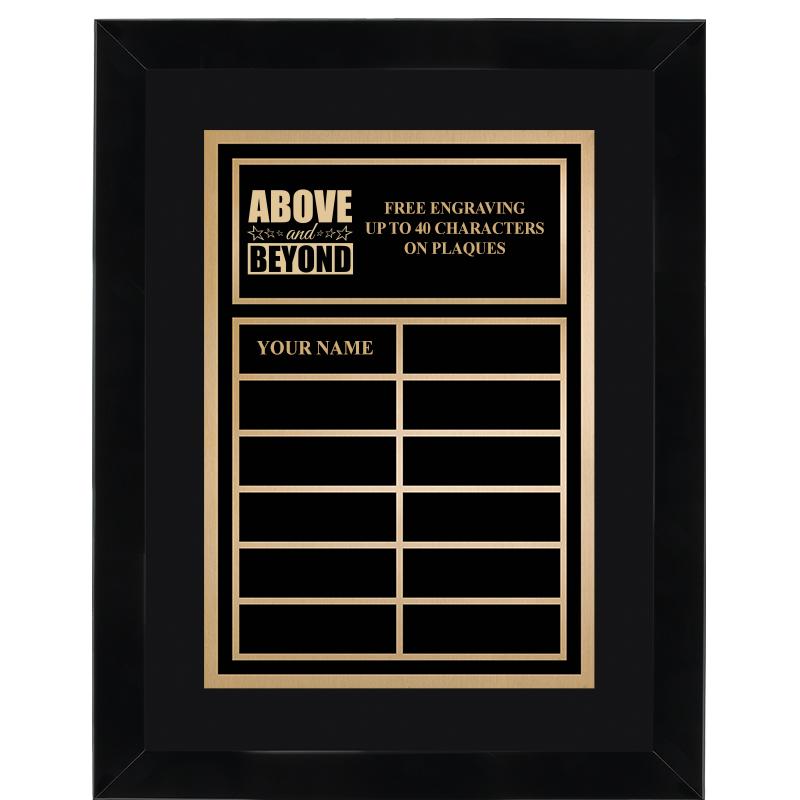11X14" PERP 12 PLT BK OMEGA PL