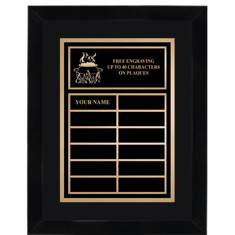 11X14" PERP 12 PLT BK OMEGA PL
