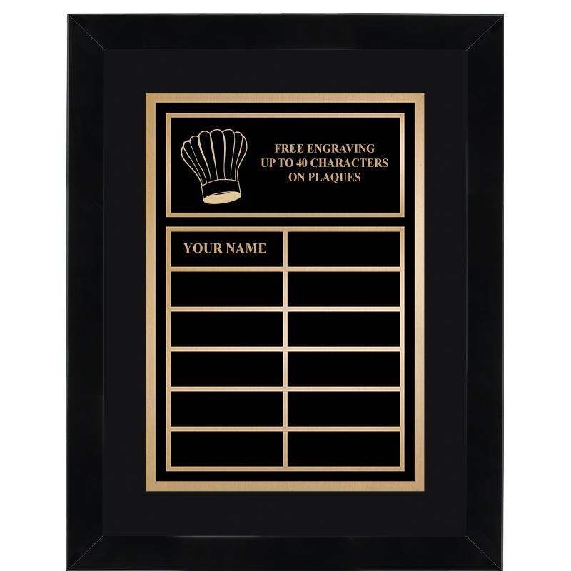 11X14" PERP 12 PLT BK OMEGA PL