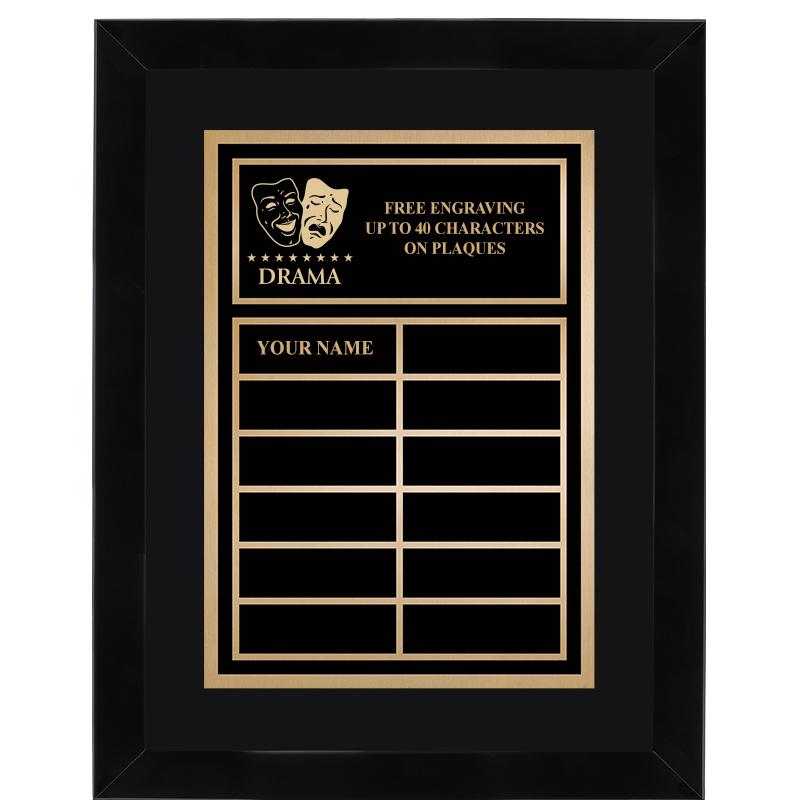 11X14" PERP 12 PLT BK OMEGA PL