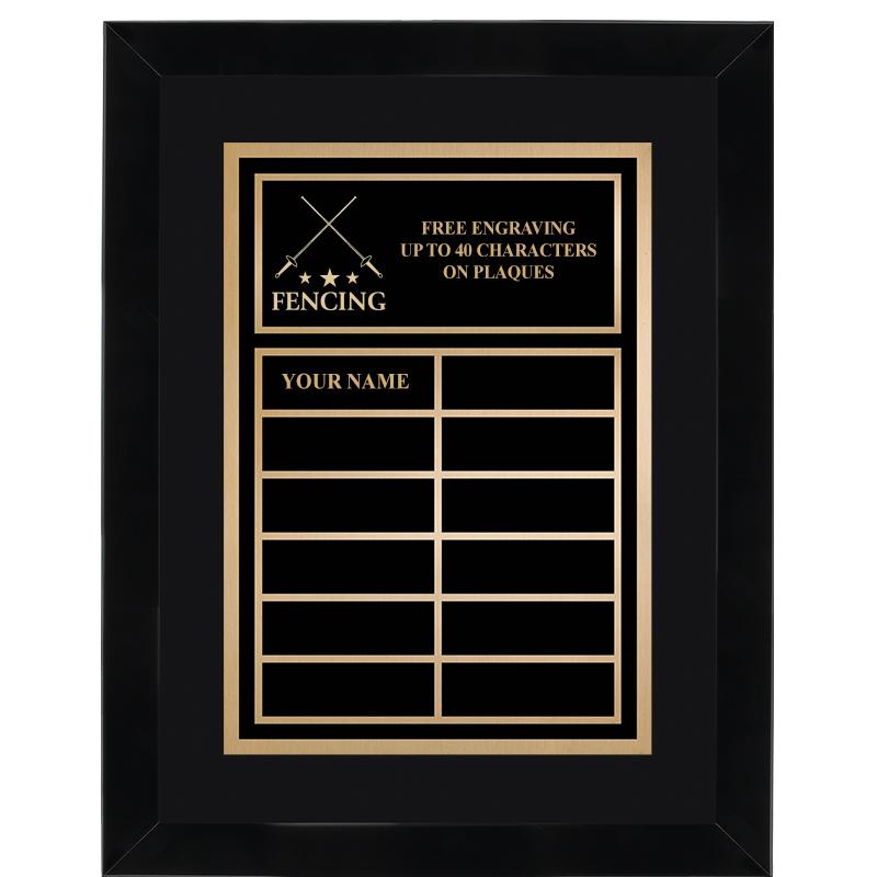 11X14" PERP 12 PLT BK OMEGA PL