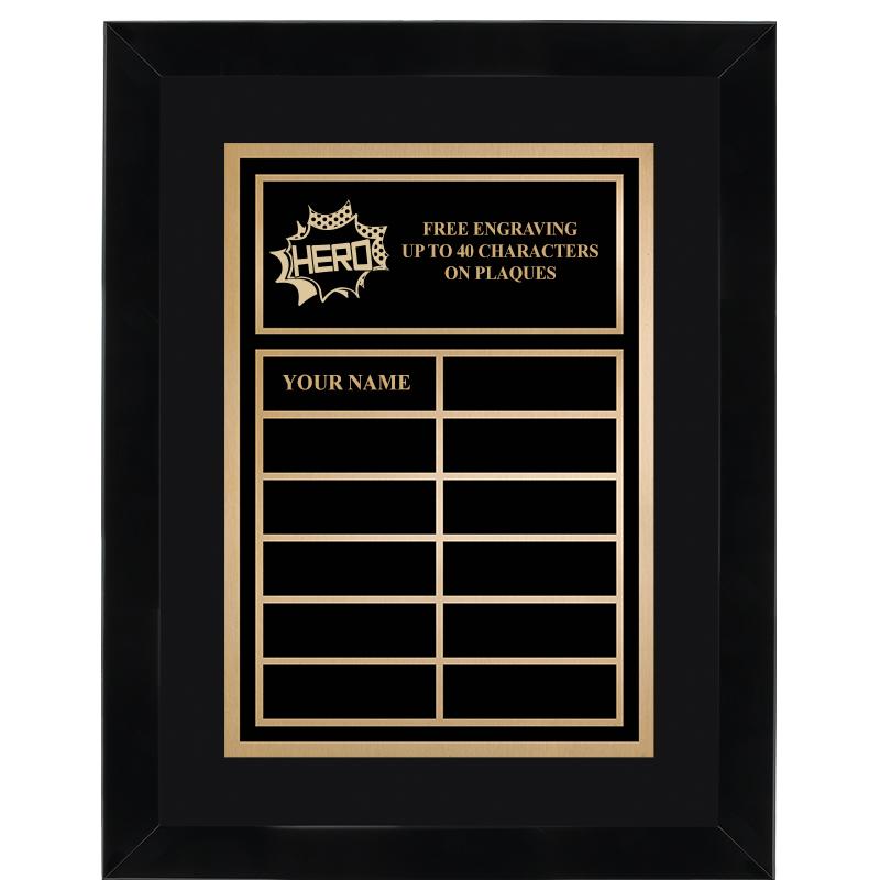 11X14" PERP 12 PLT BK OMEGA PL